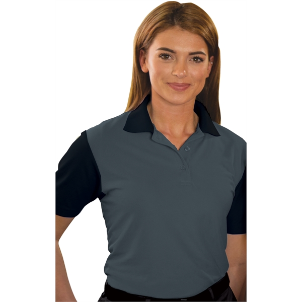 Ladies' IL-50 Colorblock Polo - Ladies' IL-50 Colorblock Polo - Image 2 of 5