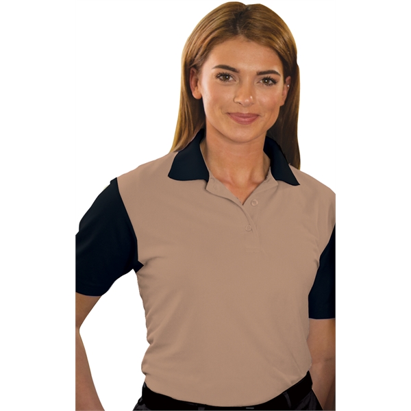 Ladies' IL-50 Colorblock Polo - Ladies' IL-50 Colorblock Polo - Image 5 of 5