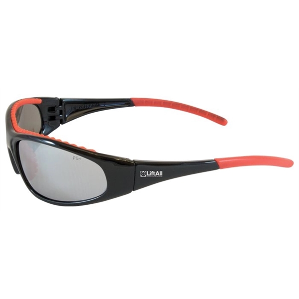 Bouton® Flashfire Silver Mirror Glasses