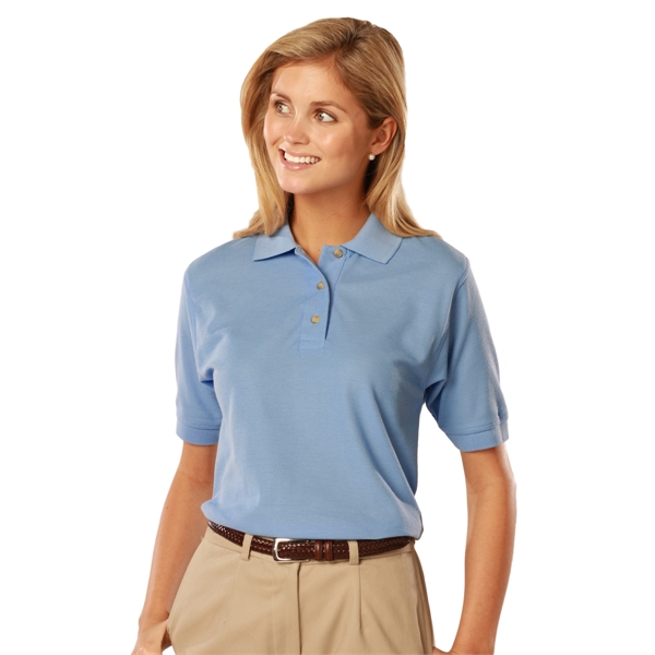 Ladies' Egyptian Cotton Pique Polo - Ladies' Egyptian Cotton Pique Polo - Image 7 of 20