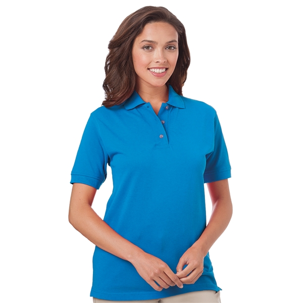 Ladies' Egyptian Cotton Pique Polo - Ladies' Egyptian Cotton Pique Polo - Image 17 of 20