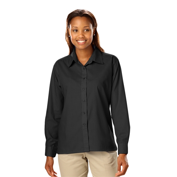Ladies' L/S Value Poplin Shirt - Ladies' L/S Value Poplin Shirt - Image 1 of 13