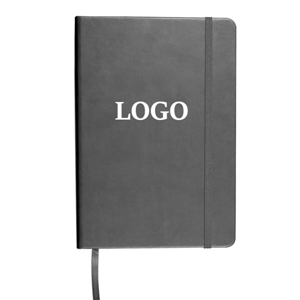 PU Leather Notebook with Elastic Band - PU Leather Notebook with Elastic Band - Image 11 of 11