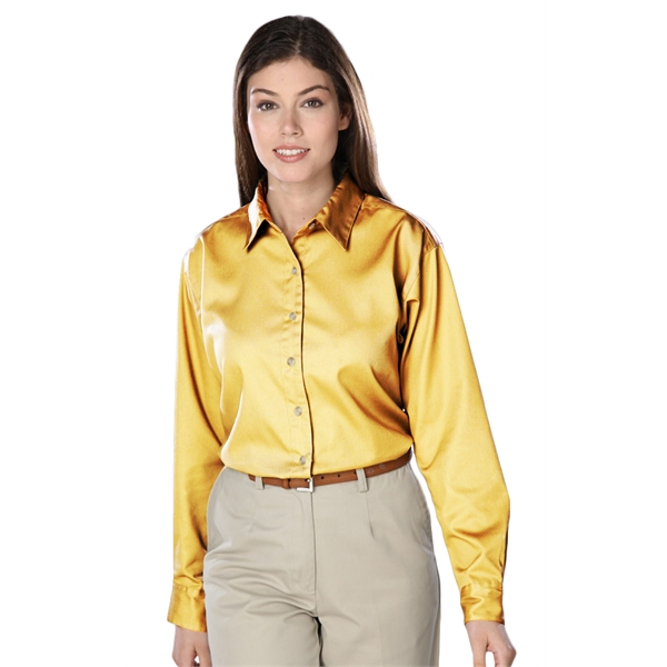 Ladies' L/S Scotchgard™ Treated Twill Shirt - Ladies' L/S Scotchgard™ Treated Twill Shirt - Image 15 of 15