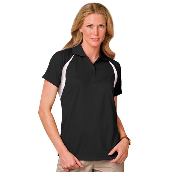 Ladies' Wicking Raglan Sleeve Polo