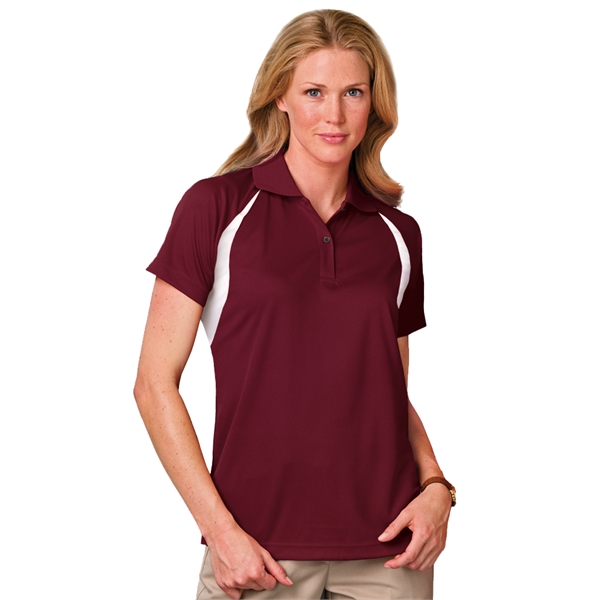 Ladies' Wicking Raglan Sleeve Polo