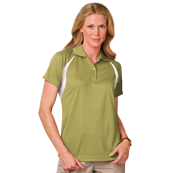 Ladies' Wicking Raglan Sleeve Polo