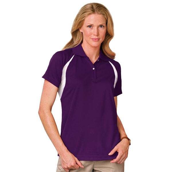 Ladies' Wicking Raglan Sleeve Polo