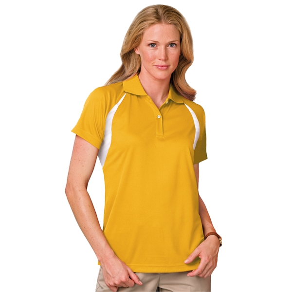 Ladies' Wicking Raglan Sleeve Polo