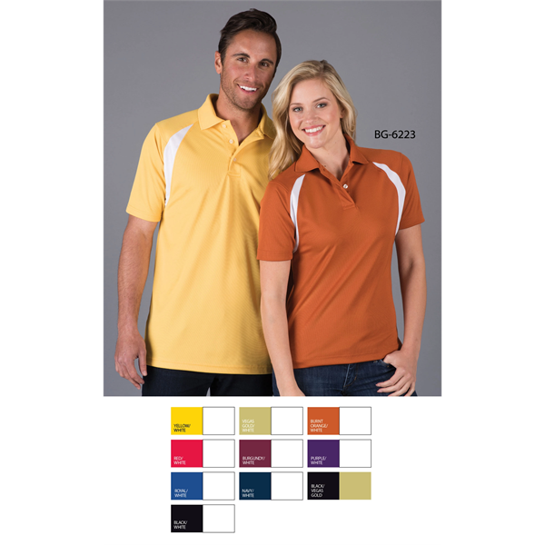 Ladies' Wicking Raglan Sleeve Polo