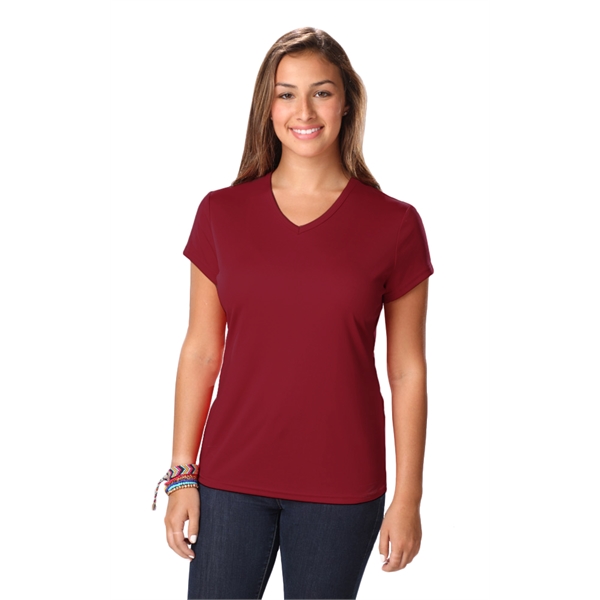 Ladies' Value Wicking V-Neck Tee
