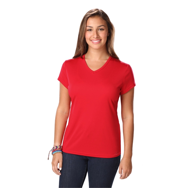 Ladies' Value Wicking V-Neck Tee