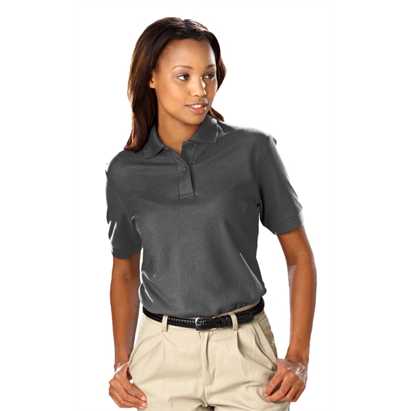 Ladies' Short Sleeve Soft Touch Polo - Ladies' Short Sleeve Soft Touch Polo - Image 9 of 23