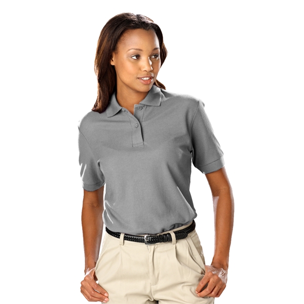 Ladies' Short Sleeve Soft Touch Polo - Ladies' Short Sleeve Soft Touch Polo - Image 10 of 23