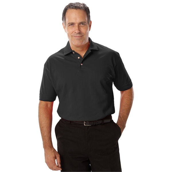 Men's Tall Superblend Short Sleeve Polo - Men's Tall Superblend Short Sleeve Polo - Image 5 of 9