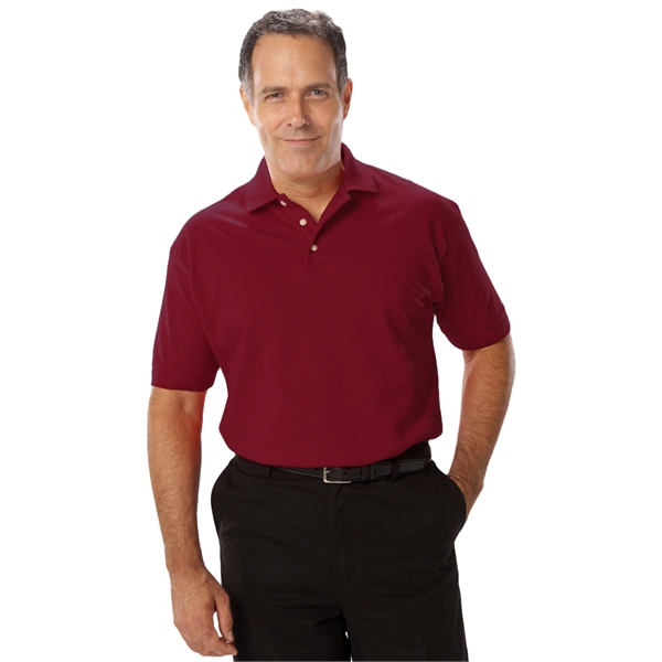 Men's Tall Superblend Short Sleeve Polo - Men's Tall Superblend Short Sleeve Polo - Image 3 of 9