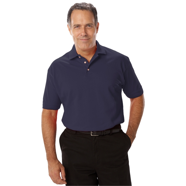 Men's Tall Superblend Short Sleeve Polo - Men's Tall Superblend Short Sleeve Polo - Image 7 of 9