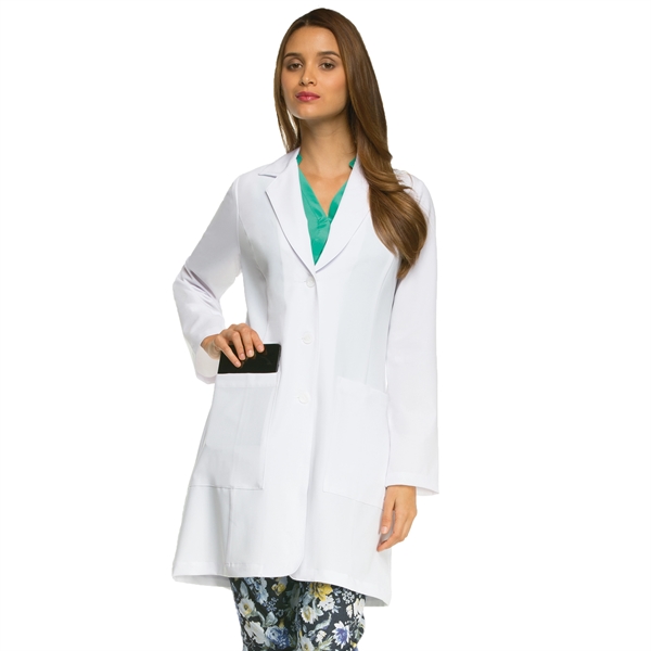 Barco Grey's Anatomy Women's 35" Inch 3-Pocket Lab Coat - Barco Grey's Anatomy Women's 35" Inch 3-Pocket Lab Coat - Image 0 of 1