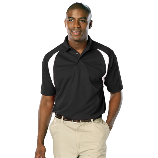Men's Wicking Raglan Sleeve Polo