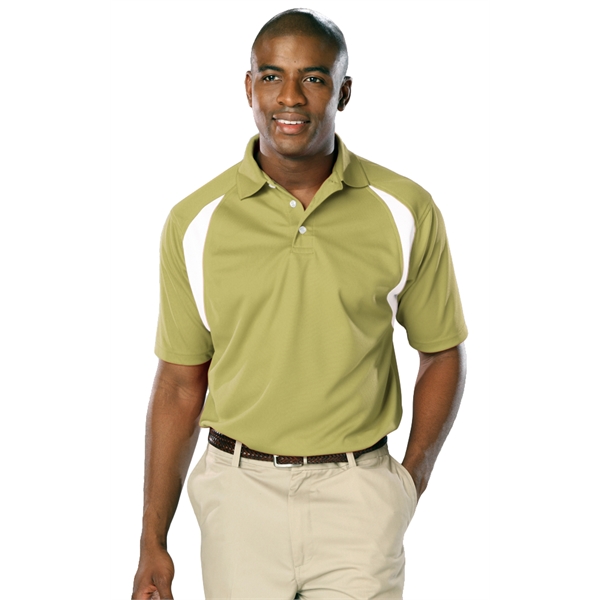 Men's Wicking Raglan Sleeve Polo
