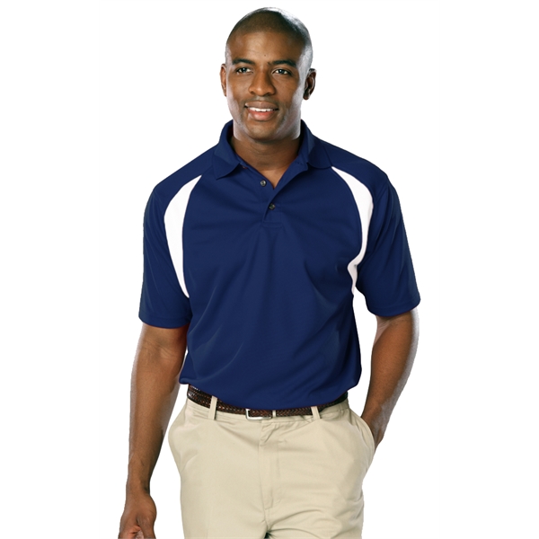 Men's Wicking Raglan Sleeve Polo