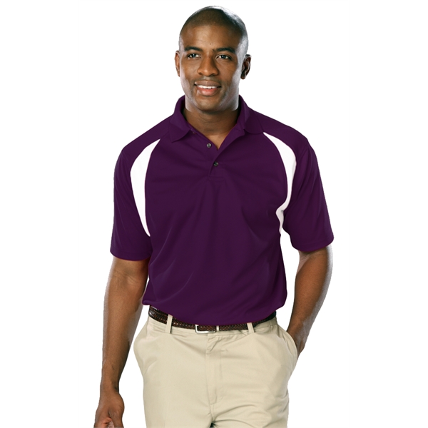 Men's Wicking Raglan Sleeve Polo