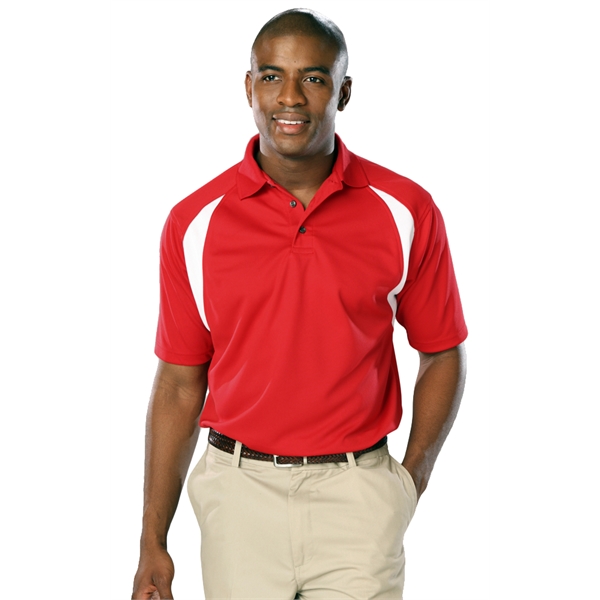 Men's Wicking Raglan Sleeve Polo