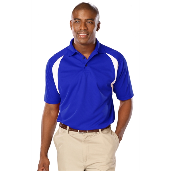 Men's Wicking Raglan Sleeve Polo
