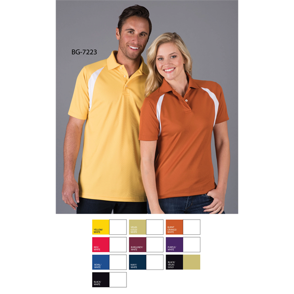 Men's Wicking Raglan Sleeve Polo