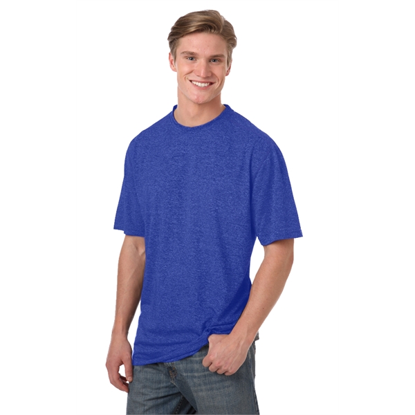 Men's Heathered Crew Neck Tee