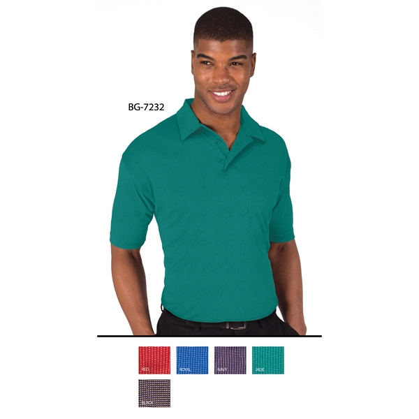 Men's Short Sleeve Nailhead Polo - Men's Short Sleeve Nailhead Polo - Image 0 of 4