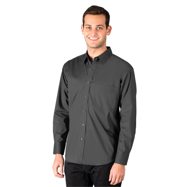 Men's L/S Superblend™ Untucked Shirt - Men's L/S Superblend™ Untucked Shirt - Image 2 of 6