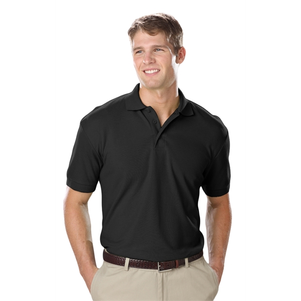 Men's Short Sleeve Soft Touch Polo - Men's Short Sleeve Soft Touch Polo - Image 3 of 23