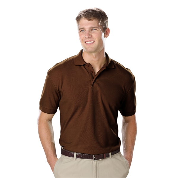 Men's Short Sleeve Soft Touch Polo - Men's Short Sleeve Soft Touch Polo - Image 7 of 23