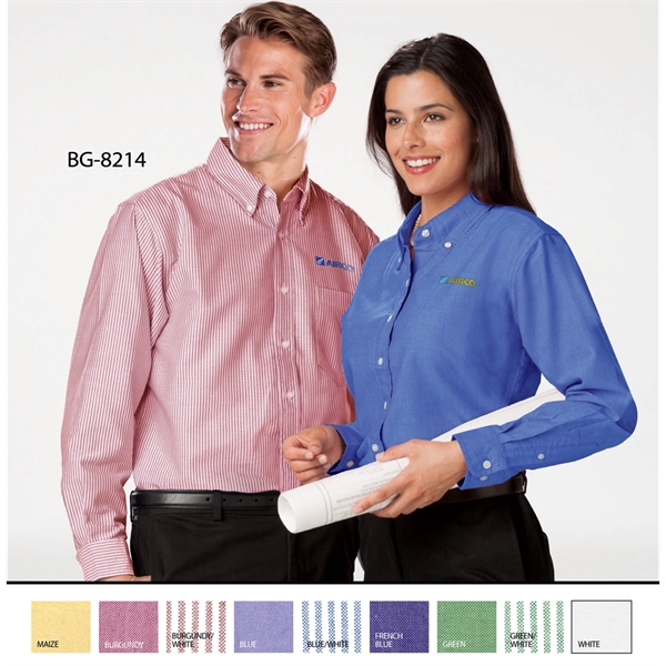 Men's L/S Oxford Shirt - Men's L/S Oxford Shirt - Image 0 of 7
