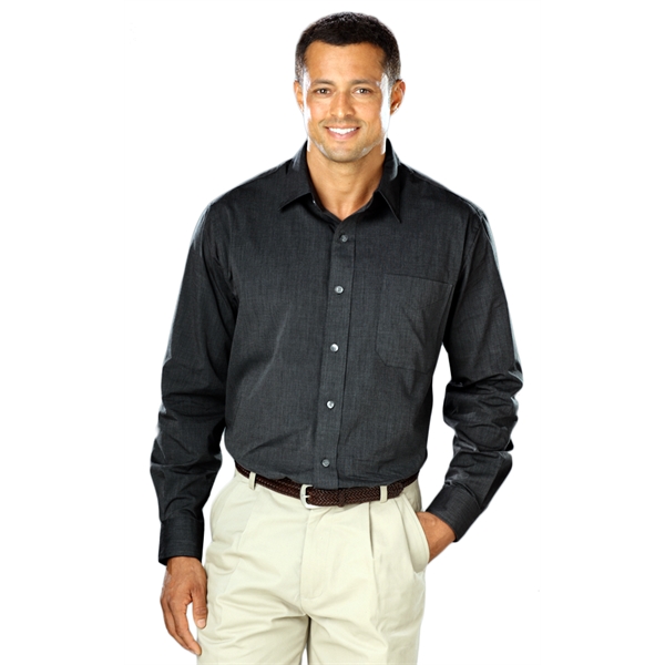 Men's LS Classic Fit Cross Weave - Men's LS Classic Fit Cross Weave - Image 1 of 6