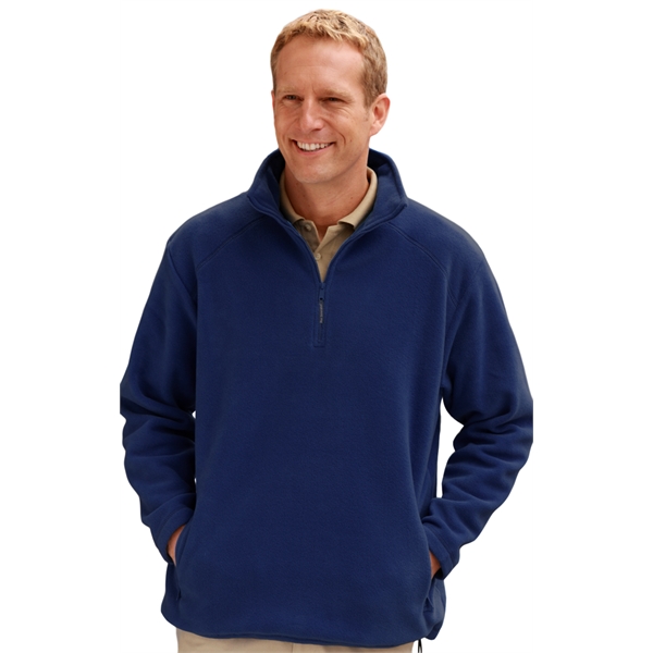 Adult Micro Fleece Zip Pullover
