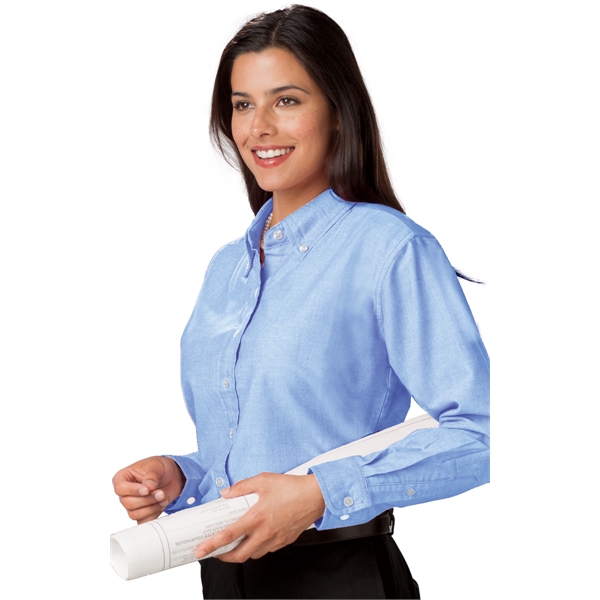 Ladies' L/S Oxford Shirt