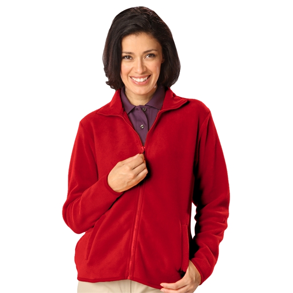 Custom Ladies' Micro Fleece Full Zip Jacket
