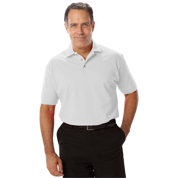 Custom Men's Tall Superblend Short Sleeve Polo