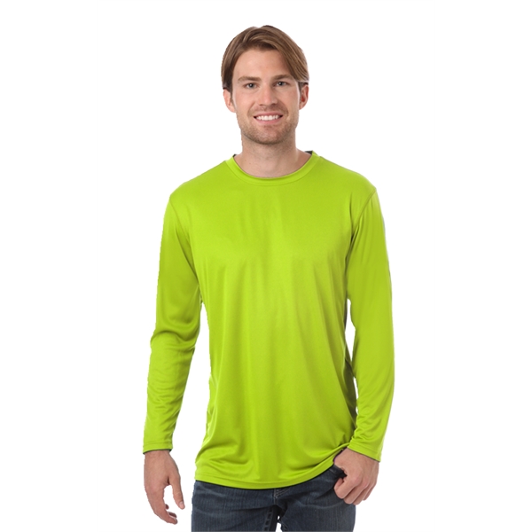 Custom Adult Value Wicking L/S Tee