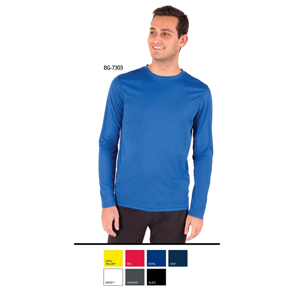 Adult Value Wicking L/S Tee