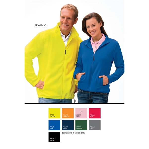 Men's Micro Fleece Full Zip Jacket