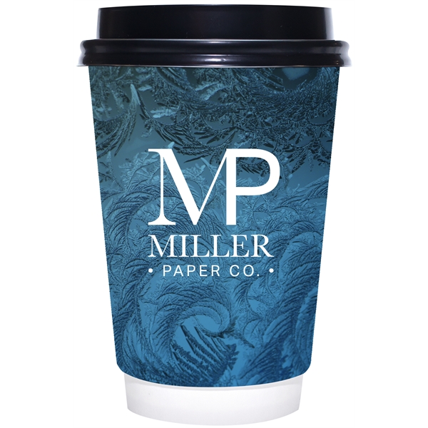 16 oz. Double Wall Insulated White Paper Hot Cup - 16 oz. Double Wall Insulated White Paper Hot Cup - Image 3 of 5