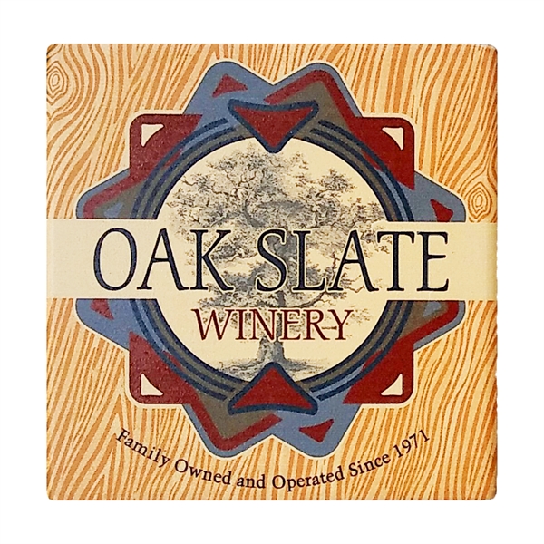 Absorbent Stone Coaster (Square, Single)