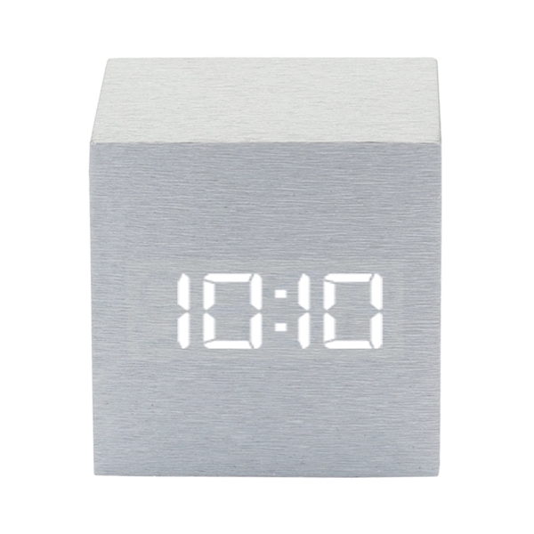 Cube Clock Plum Grove