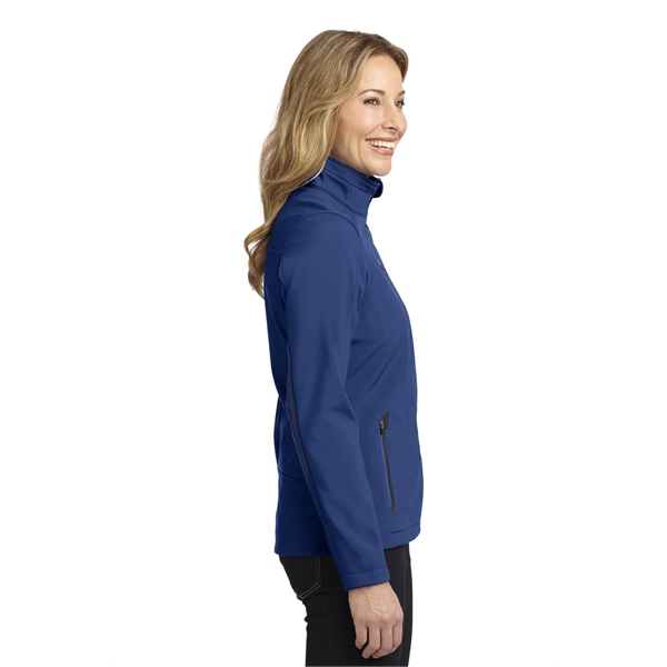 Port Authority Women's Welded Soft Shell Jacket. - Port Authority Women's Welded Soft Shell Jacket. - Image 12 of 48