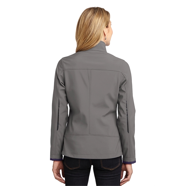 Port Authority Women's Welded Soft Shell Jacket. - Port Authority Women's Welded Soft Shell Jacket. - Image 21 of 48