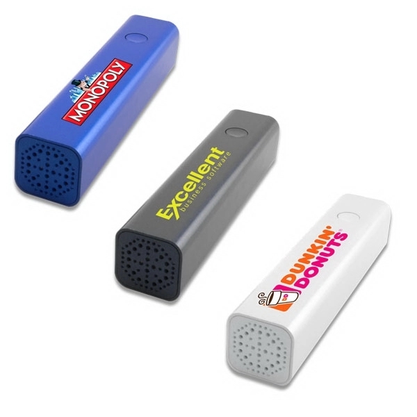 Power Bank with Bluetooth Speaker - Power Bank with Bluetooth Speaker - Image 0 of 3