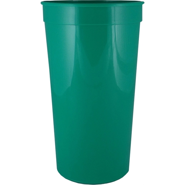 32 oz. Smooth Wall Plastic Stadium Cup - 32 oz. Smooth Wall Plastic Stadium Cup - Image 4 of 10